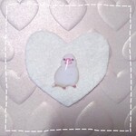 【☆送料無料☆】ぷちピンバッジ/ブローチ♥文鳥
