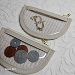 【新作♡】半月ポーチ　ぎょうざポーチ　ヌビクリアポーチ　スケルトンポーチ　マルチポーチ　鍵入れ　小銭入れ　透明ポーチ