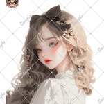 オリジナル人物ステッカー