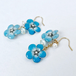 ［◎在庫あり］ネモフィラのピアス/イヤリング【ビビット】