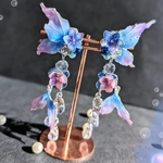 人魚の忘れ物　ピアス　人魚　マーメイド　イヤリング　ディップアート　ゆらゆら　レジン　サージカルステンレス