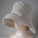 ＊再販3＊　つば広シャーリング　＊コットンリネン＊