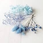 花材セット ブルー　(プリザーブドフラワー ハーバリウム 花材)
