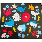 夏 水族館 7月 8月 魚 サメ 壁面 飾り 壁面飾り