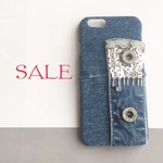 〔特別SALE:11〕大人かわいい iPhone6・6sケース(シルバー)