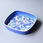 【10%OFF済｜10/31(木)迄】Royal Copenhagen Fajance Baca スクエアトレー 16.5cm プレート ロイコペ ロイヤルコペンハーゲン 北欧 _ig3927