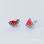 受注製作 スイカ ピアス ＊ water melon pierce