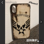 送料無料/iPhone7/junk/サビ加工/ 男前/アーミー