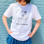 キャンプ Tシャツ  シルクスクリーン  父の日 ギフト プレゼント オリジナル 