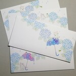 紫陽花と見る夢。レターセット