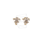 ERG-2693-G【2個入り】キュービッラウンドイヤーカフ/Cubic Round Earcuffs Earrings