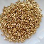 【2×1.2mm　15ｇ】竹ビーズ　アンティークゴールド