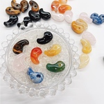天然石‪☆勾玉 まがたま トップ チャーム パワーストーン ペンダント ハンドメイド