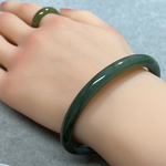 本翡翠バングル(内周18.5㎝)特別価格