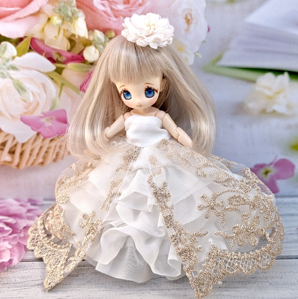 オビツ11アウトフィット　ウェディング風ドレス オビツ11 ドレスの人気通販 | minne byGMOペパボ 国内最大級の