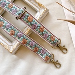 【インド刺繍リボン】ショルダーストラップ　スマホショルダー