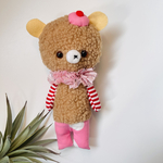 レトロなクマchanぬいぐるみ