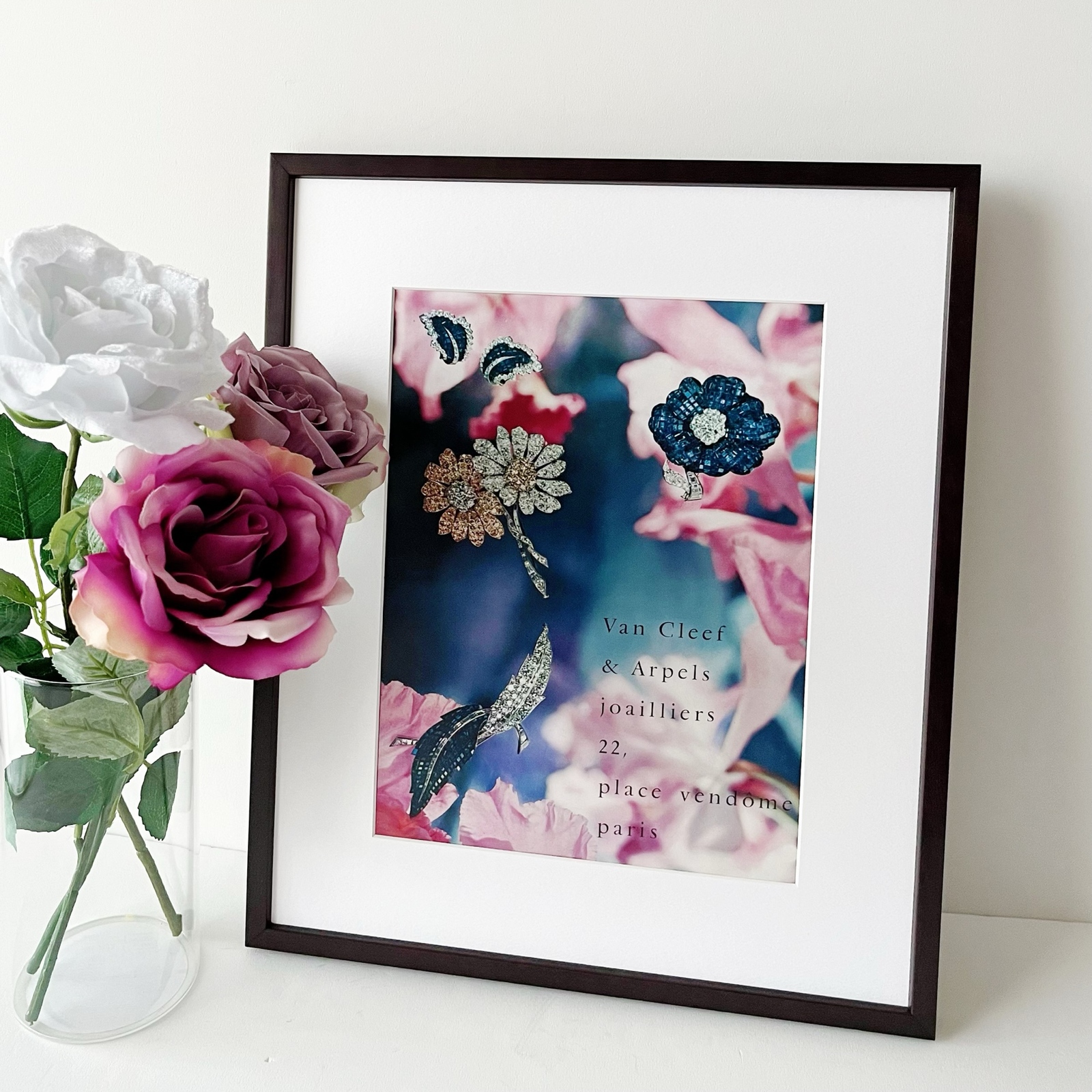 1980's ヴィンテージポスター(Van Cleef&Arpels) 1980's ヴィンテージポスター(Van Cleef&Arpels) - メルカリ