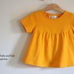 【size 80,90】　女の子プルオーバー（たんぽぽ）