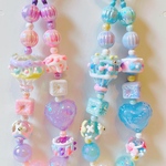 かわいいハンドペイント気球ストラップ