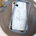 iPhoneケース　スマホケース　ワイヤーフラワー　携帯カバー