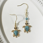 海亀　ホヌ  アシンメトリー ピアス