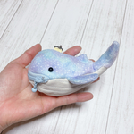 【試作品】クジラキーホルダー(ﾐﾆﾎﾟｰﾁ)