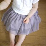 ♥子供用チュールスカートの型紙♥　子供服　チュチュ　スカート　