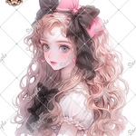 オリジナル人物ステッカー