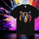 【＊送料無料＊】 Rainbow Tiger＊Tシャツ