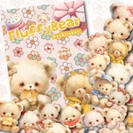 数量限定♡Fluffy Bear PETステッカー54種270枚