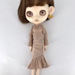 ●値下げ●再販不可● KL66:くすみピンク　ブライス　アウトフィット