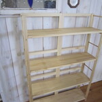 1分で道具無し折り畳式本棚シリーズの幅８０タイプ