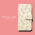 ぶちゃくま。toothパステル手帳型iPhoneケース