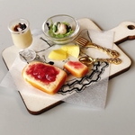 ミニチュアフード ジャムパン ポテトサラダ バナナオレ