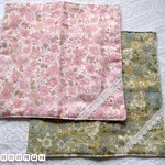 *　ＹＵＷＡの花のダブルガーゼ　五重ガーゼハンカチセット　*