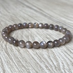 様々な願望を叶えてくれる/ブラックサンムーンストーン/パワーストーンブレスレット/ﾊﾟﾜｰｽﾄｰﾝﾌﾞﾚｽﾚｯﾄ/ﾊﾟﾜｰｽﾄｰﾝ