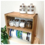 【在庫限りsale】2段 コストコsize ＊ B kitchen  paper rack ⁑キッチンペーパー スパイスラック 