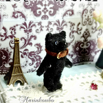 【No.262様専用】オーダー品 ﾐﾆﾁｭｱﾃﾃﾞｨｰﾍﾞｱ ﾌﾞﾗｯｸ ﾌﾞﾙｰｱｲ 茶ﾍﾞﾙﾄ