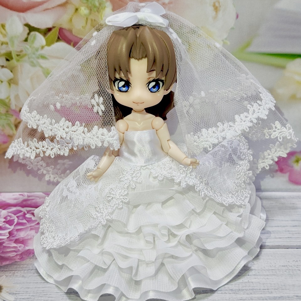 ねんどろいどどーる　オビツ11　服　ドレス　ウェディングドレス ねんどろいどどーる オビツ11 服 ドレス ウェディングドレス