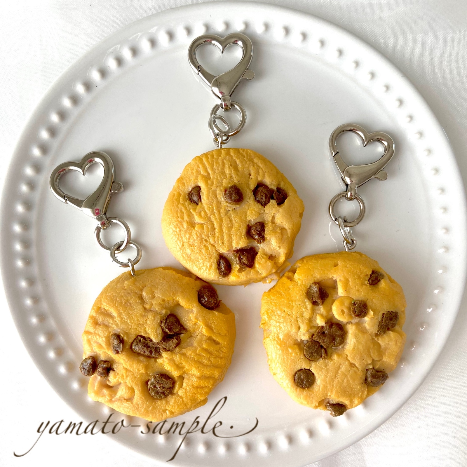 リニューアル♡ チョコチップクッキー キーホルダー 食品