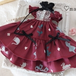 ♡ネオブライス アウトフィット♡アリス柄ワンピ