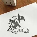 空飛ぶフレブルハロウィンはんこ