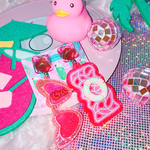 😎💗プールとハートサングラス🛟🏊‍♀️