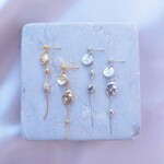 【送料無料】スタッドピアス/ゴールド/シルバー*うずら