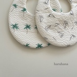 【new⸝⋆】ふんわりぽこぽこスタイ✺ヤシの木