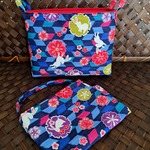 送料無料♥️和柄バッグインバッグミニトートつき(うさぎ)