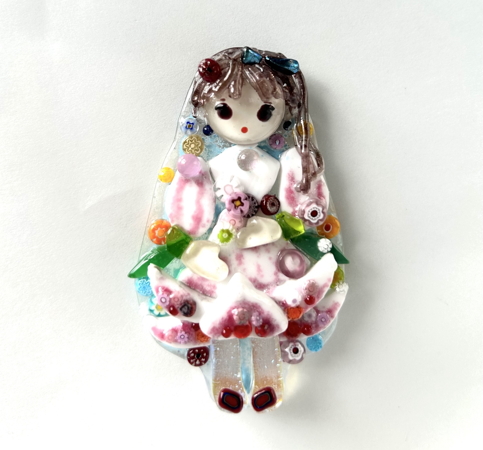 glass doll  花の妖精　ユリ（鹿の子百合）