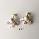 ぷっくりピアス   チェコペタル