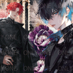 デザインペーパー　COOL MEN RED or BLUE DP3
